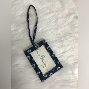 Vera Bradley luggage tag